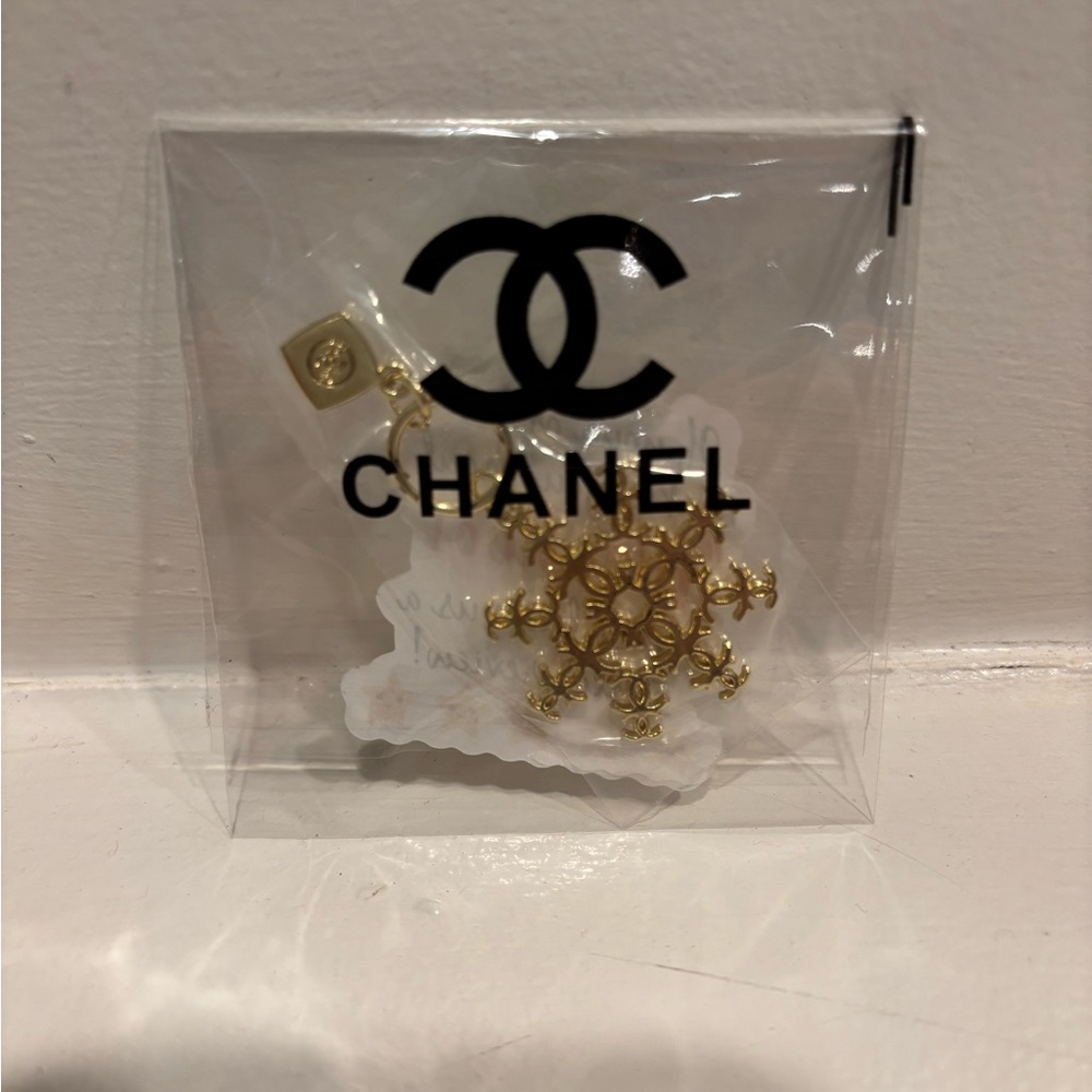 Chanel Gold 2024 holiday bag charm